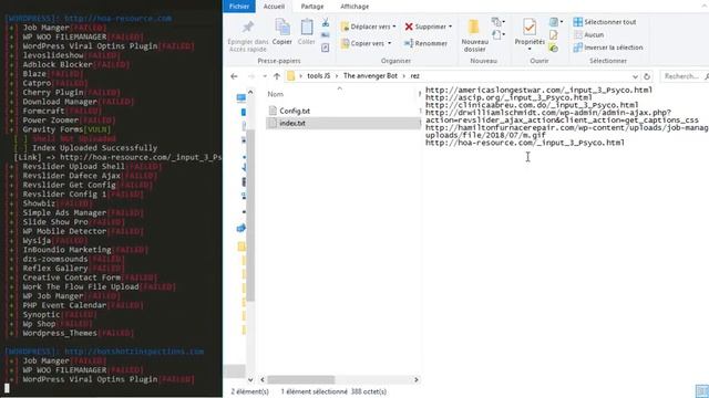 Theanvenger Bot v4 mass exploite Auto Shell Upload Exploit 2018 смотреть онлайн