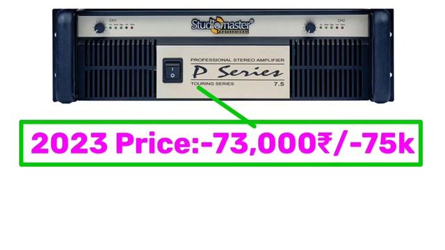 Studiomaster All amplifier Price 2023 in india | PA series and DJA Series | 2023 all Amplifier pric смотреть онлайн