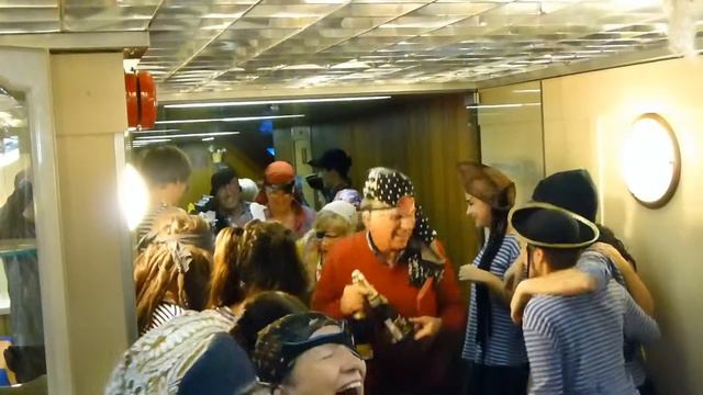 Теплоход «Лев Толстой" MS. Lev Tolstoy.Пиратский ужин ! смотреть онлайн