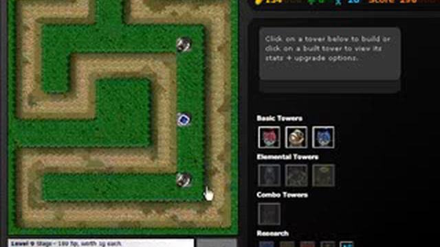 Flash Element TD FlashTD - Warcraft 3 Tower Defense in Flash смотреть онлайн