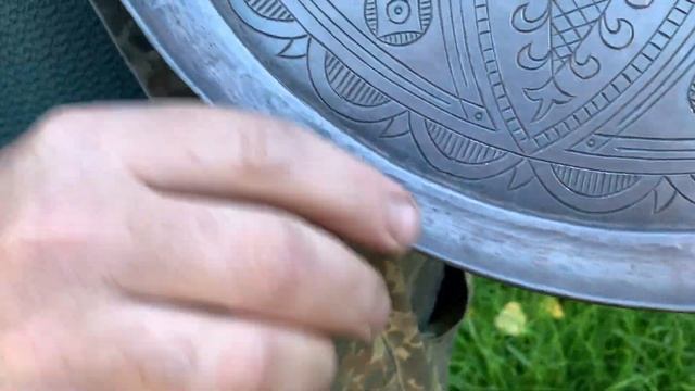 Чеканка. Медный поднос. смотреть онлайн