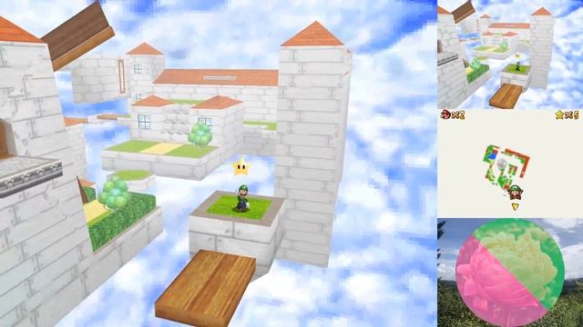 Skyland Resort in Super Mario 64 DS Playthrough смотреть онлайн