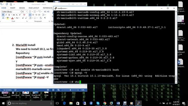 How to install LAMP (Mysql, Apache, Mariadb & phpMyAdmin) on RHEL-7 or CentOS-7 смотреть онлайн