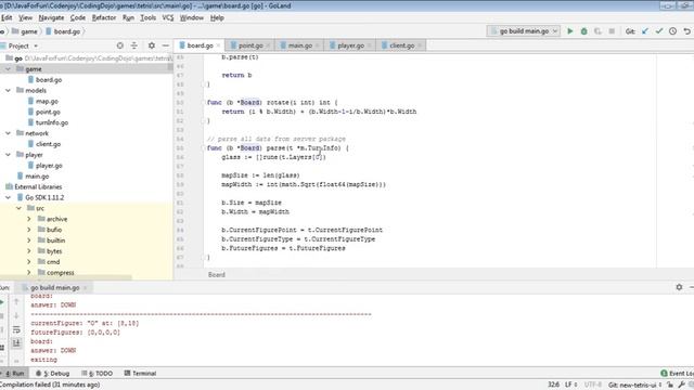 [JuJa] [Codenjoy] Новые клиенты для Tetris Codenjoy - Ruby/Scala/Go (part1) смотреть онлайн