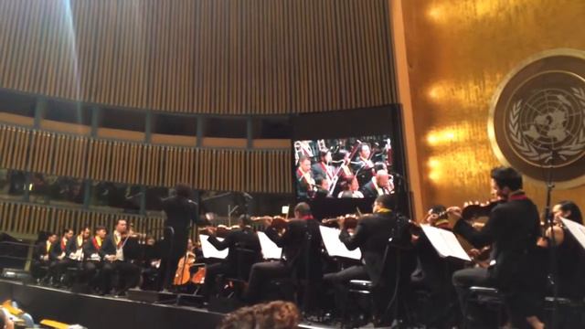Gustavo Dudamel and Simón Bolívar Orchestra of Venezuela at United Nations (pt. 3) смотреть онлайн