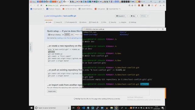 Comment Installer Git - Comment envoyer un fichier sur GitHub ? смотреть онлайн