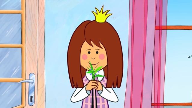 Coloring book - The Little Princess: Giftwisher - Educational Videos For Kids смотреть онлайн