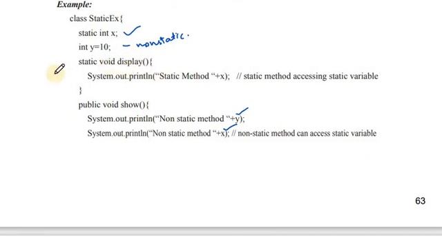 Static keyword смотреть онлайн