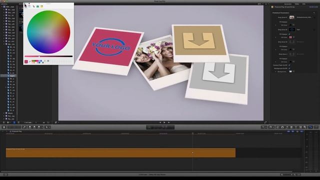 Free Final Cut Pro & Motion Template - Polaroid Play смотреть онлайн