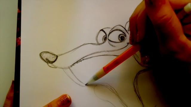 How to Draw SCRAT(the Squirrel) from Blue Sky's ICE AGE - @dramaticparrot смотреть онлайн