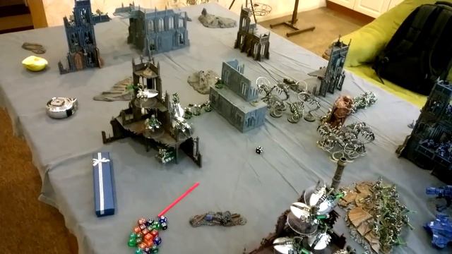WH40k Campaign: Terra Incognita - TAU vs Necrons - Mission 1 battle report смотреть онлайн