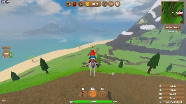 Completing all the quests on MAIN ISLAND // Wild Horse Island's // ROBLOX смотреть онлайн