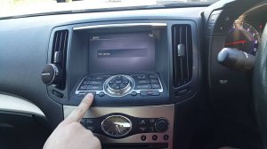 Nissan Skyline (2006-2010)-русификация меню, навигация с пробками, радио, USB. Xanavi.ru