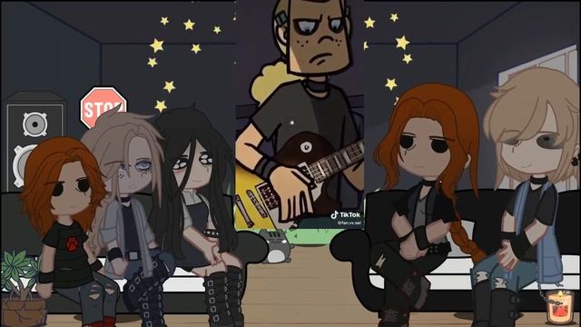 Реакция Metal Family на видео из TikTok(Тик ток)/Metal Family react to Tiktok videos. 1/? смотреть онлайн