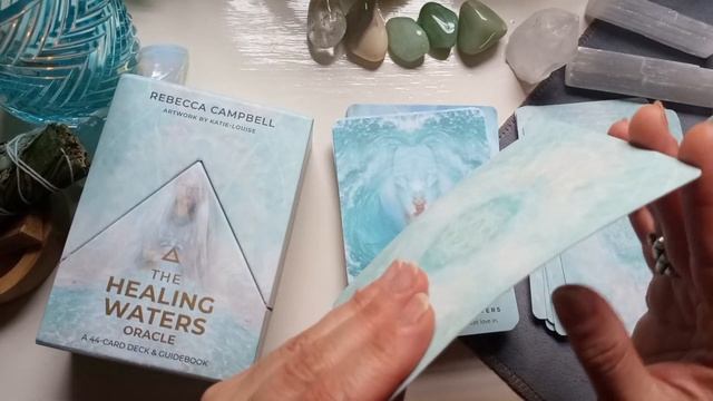 THE HEALING WATERS ORACLE? Walk-through & First Impressions #oraclecards #divination #deckreview смотреть онлайн