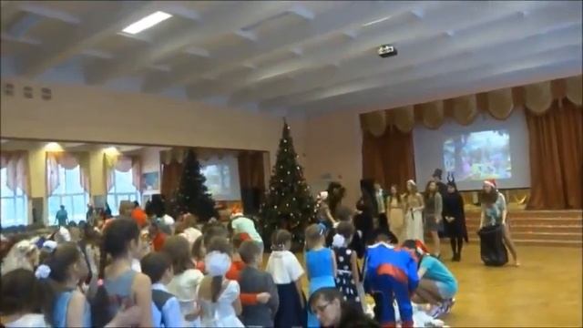 Новогодняя Ёлка 2014-2015. МОУ "Лицей №1" смотреть онлайн