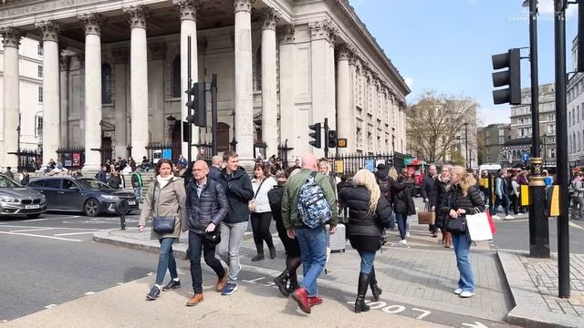 London Walk Tour 2023 |Virtual Walk Around The City Of West End | London Street Walk 4K