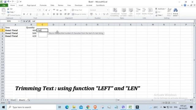 Excel Tips : Subtotal, Visible Cell Only and Trimming Text смотреть онлайн