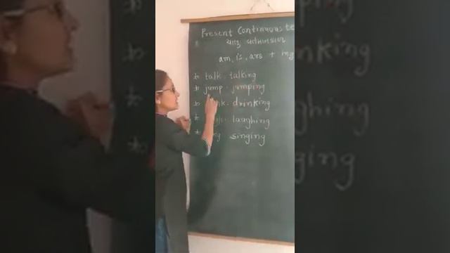 Present Continuous Tense (Explanation in Gujarati by Nilaben) смотреть онлайн