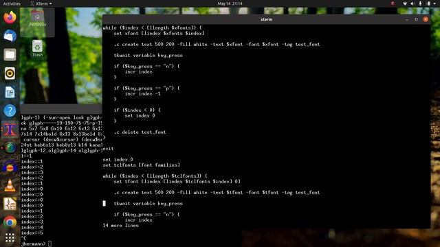 Upgrading the fonts in my TCL/TK Joust script. смотреть онлайн
