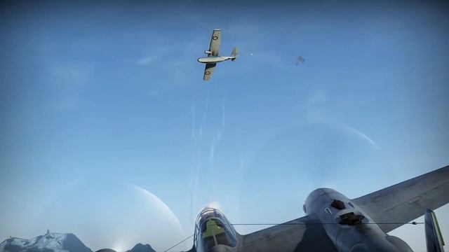 WarThunder XP-38G смотреть онлайн