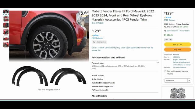 Comparing Fender Flare Options for the FORD MAVERICK смотреть онлайн