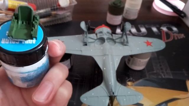 Эффект масляных точек на модели самолёта. Как наносить масляные точки? смотреть онлайн
