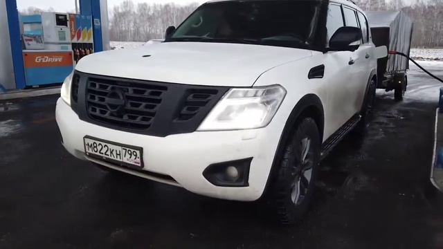 ПУТЕШЕСТВИЕ ИЗ СИБИРИ НА ЮЖНЫЙ УРАЛ на Nissan Patrol Y62 с прицепом 1500 км смотреть онлайн