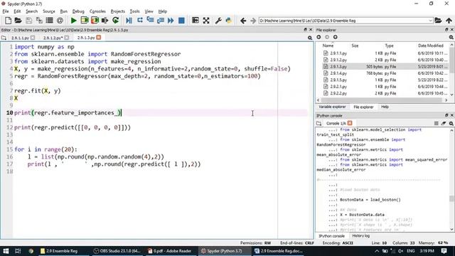 J - 26 - Random Forest Regressor- الغابة العشوائية للتوقع смотреть онлайн