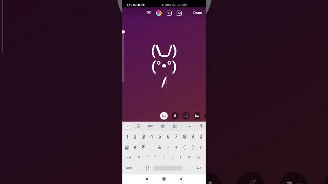 How to make rabbit with symbols of your keyboard on instagram #symbol #craft #art #trending смотреть онлайн