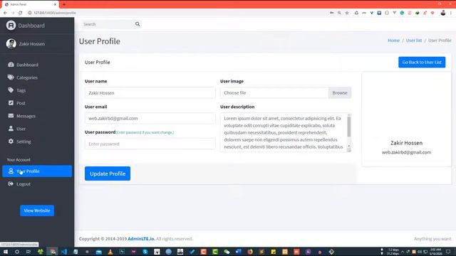 Dashboard Error Fixing and Pagination (Part 38) - Laravel Blog Development Bangla Tutorial смотреть онлайн