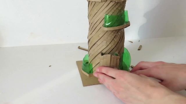 Tower DIY. How to make Fairy Tower from cardboard. смотреть онлайн
