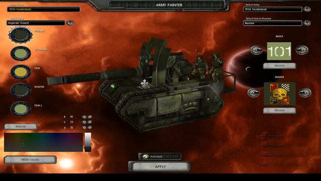 Dawn of War - UA Mod Imperial Guard Units