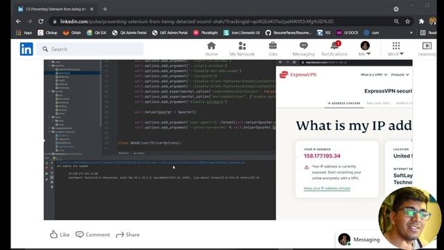 Preventing Selenium from being detected in Python смотреть онлайн
