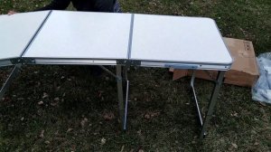 Обзор складной стол для пикника 180*60. Отличный стол-трансформер!