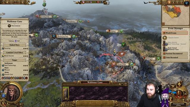 THE BARROW LEGION RISES! Total War: Warhammer 2 - Mortal Empires Campaign [SFO] - Barrow Legion #1 смотреть онлайн