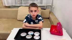 Цветные огоньки – Проводим первый опыт с Артемом