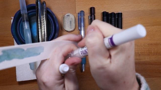 ? My Watercolour TRAVEL KIT Setup ☀️ смотреть онлайн