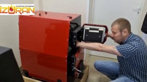 Распаковка котла Изуран