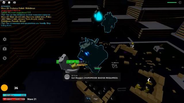 [ROBLOX] Playing As Titan Cameraman In Skibid Toilet Siege Defense! смотреть онлайн