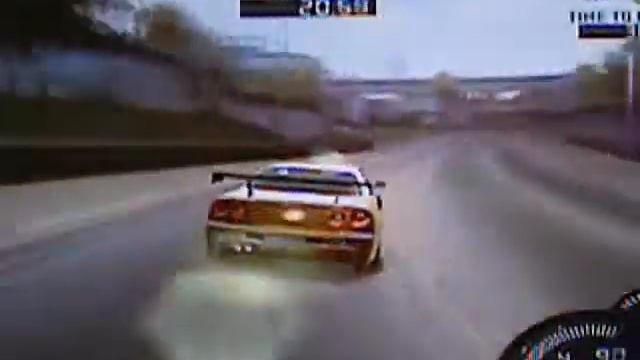 Need for Speed Pro Street 36.90 second lap in a Nissan Skyline (PS2, using Steering wheel and pedal смотреть онлайн