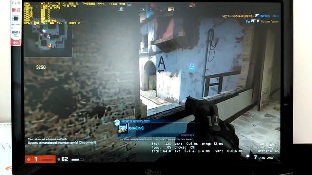 CS GO - AMD R7 240 Overclock (1160 MHZ GPU ) | 100+ FPS | смотреть онлайн