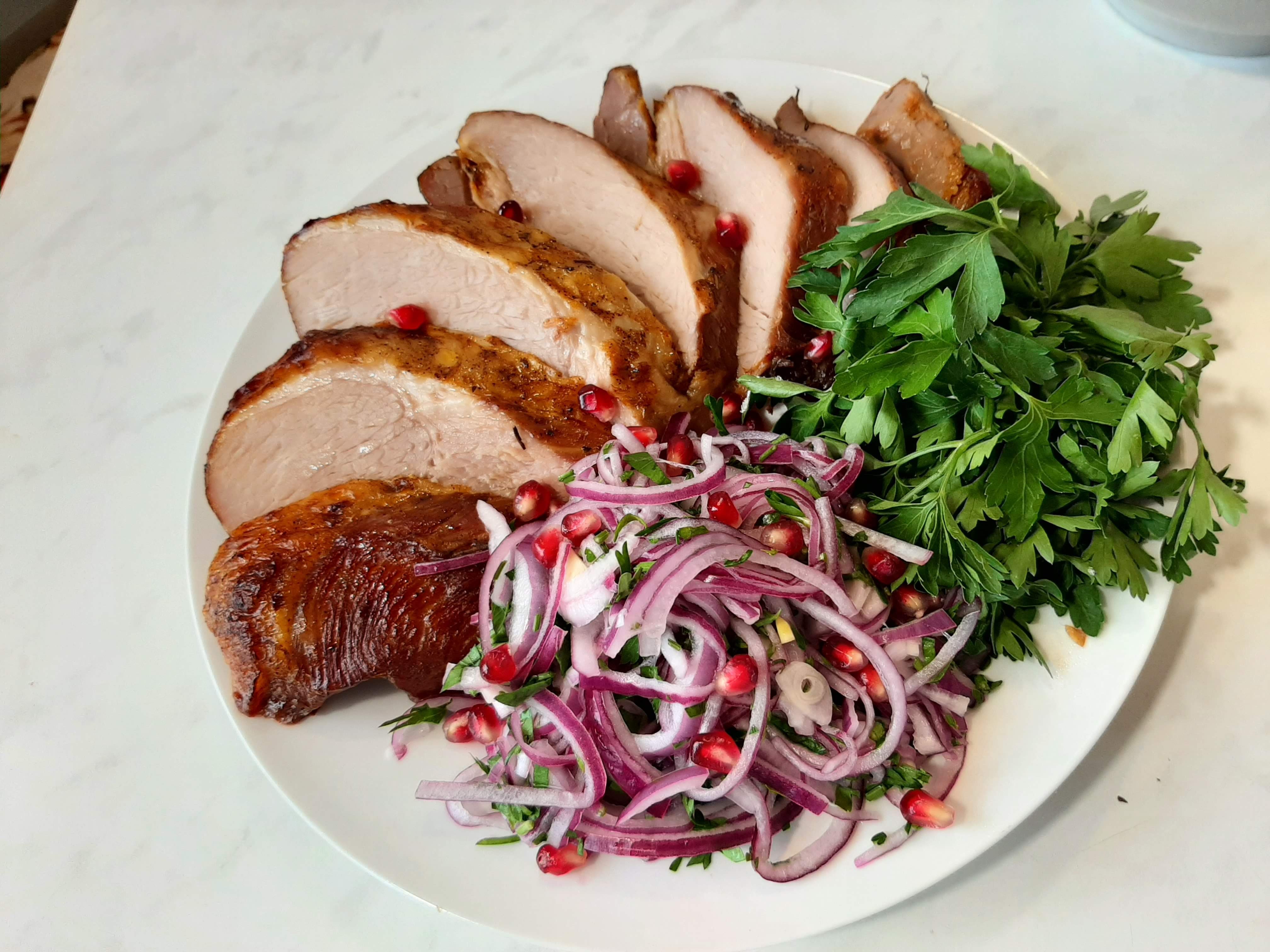 Маринованный лук к мясу