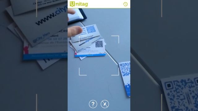 QR Code Scanner by Unitag (Android demo video) смотреть онлайн