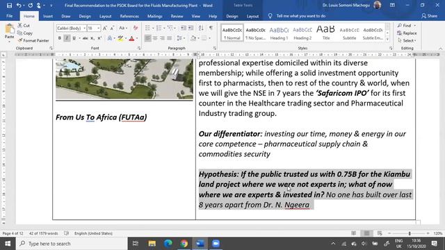 Healthcare as an Investment - Dr Louis S. Machogu смотреть онлайн