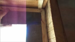 Оконная рама своими руками из реек