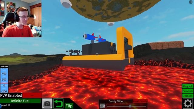 I Ran A 1 Hour HOVERCRAFT PVP BUILD BATTLE! | Roblox Plane Crazy #46 смотреть онлайн
