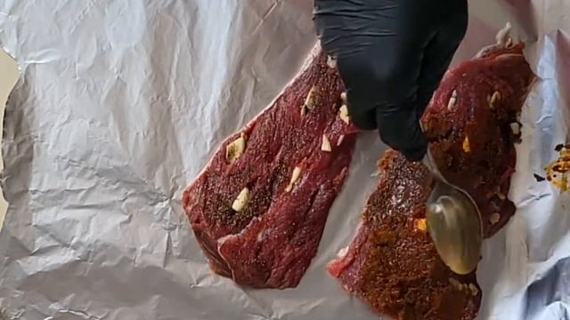 Говядина с вялеными помидорами и песто смотреть онлайн