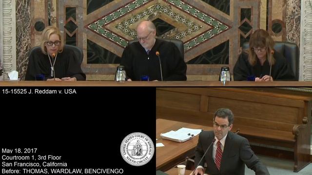 15-15525 J. Reddam v. USA смотреть онлайн