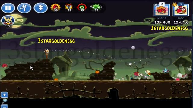 Angry Birds Friends Halloween Tournament Level 6 October 23rd 2013 Facebook смотреть онлайн